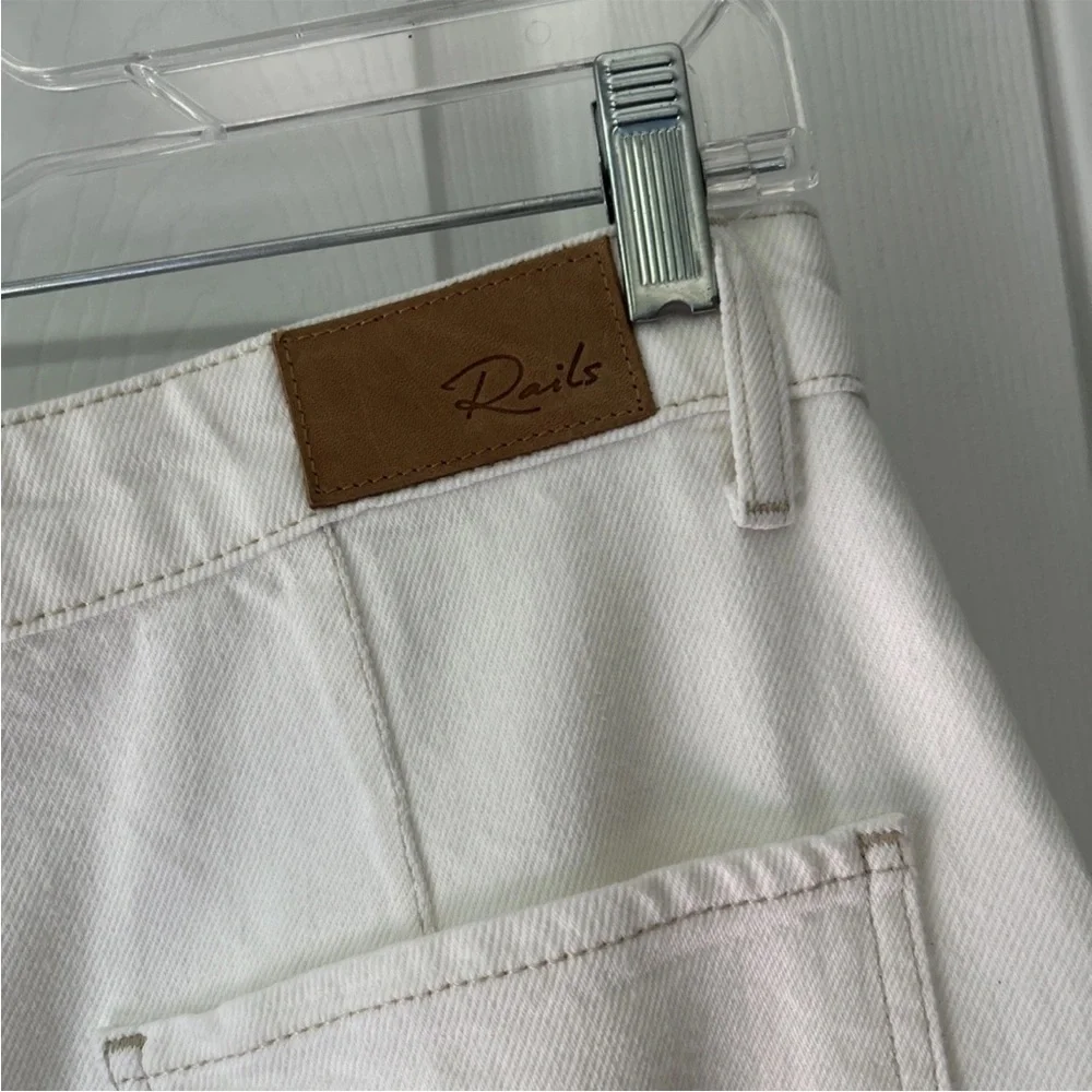 Rails Manhattan Slit Denim Maxi Skirt ecru Sz 30 (8-10) - Picture 9 of 11